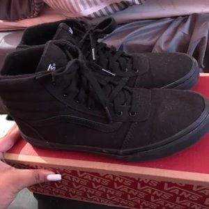 Black High Top Vans